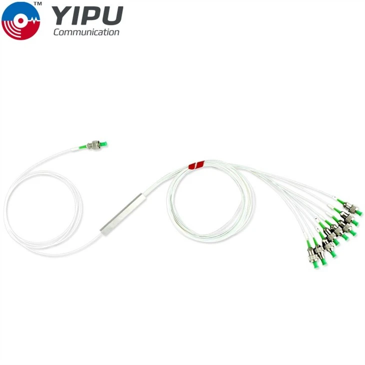 Mini Steel Tube Fiber PLC Splitter